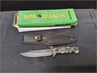 9.5" Hunt-Down Snake Knife w/ Nylon Sheath