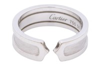 Cartier 18kt White Gold Open Ring