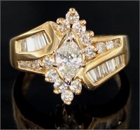 14kt Gold 1.60 ct Natural Diamond Ring