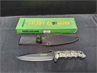 9.5" Hunt-Down Zombie Knife w/ Nylon Sheath