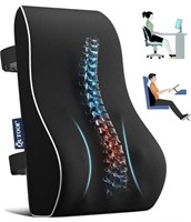 Used Lumbar Support Pillow for Office Chair Back