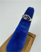 14k Gold Montana Yogo Sapphire Ring