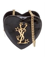 Saint Laurent Mini Love Heart Crossbody Bag