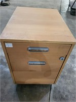 Rolling filing cabinet with drawers