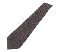 Gucci Navy Patterned Necktie