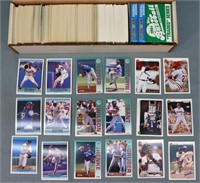 Box of 1992 Baseball Cards