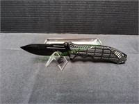 Master USA Black & Grey Pocket Knife