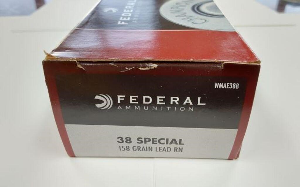 FEDERAL 38 SPECIAL-FULL BOX OF 50