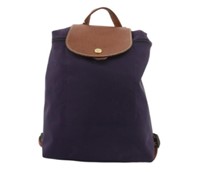 Longchamp Purple Backpack