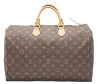 Louis Vuitton Monogram Speedy Handbag 40