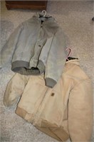 (2) Carhartt Coats Size M & L