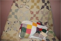 Quilts, One Has Damage