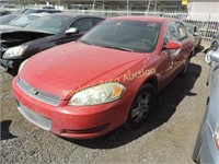 2008 Chevrolet Impala 2G1WB58N089139508 Red