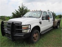 08 FORD F350 DUALLY PICKUP - WITH / DEW EZE BED