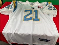 Z - SIGNED CHARGERS #21 JERSEY (P271)