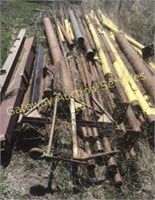 Assorted pipe various size and lengths. ,