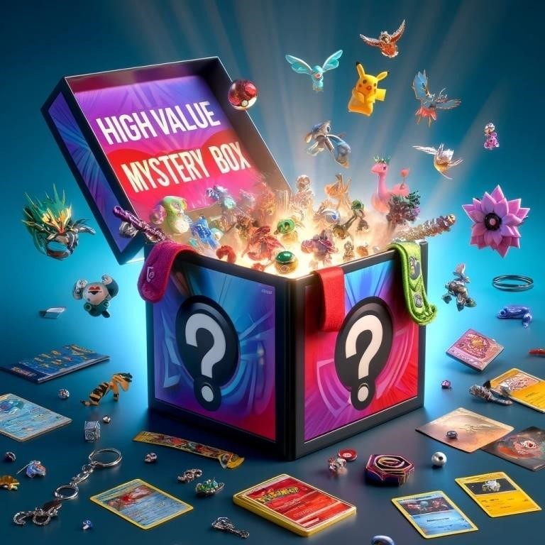 "POKEMAN" High Value Mystery Box -Every Box will