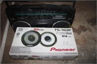 Pioneer 100W Speakers & Boom Box