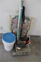 Chair, Umbrella, Broom & More