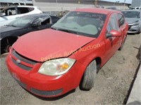 2007 Chevrolet Cobalt 1G1AL55F377122576 Red