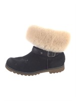 Ugg Black Suede Ankle Boots Size 5