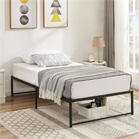Vecelo 14" Metal Platform Bed Frame/Mattress Foun