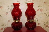2-12 INCH OIL LAMPS
