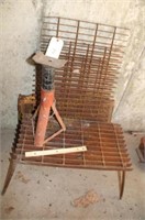Fire Grates & Jack Stand