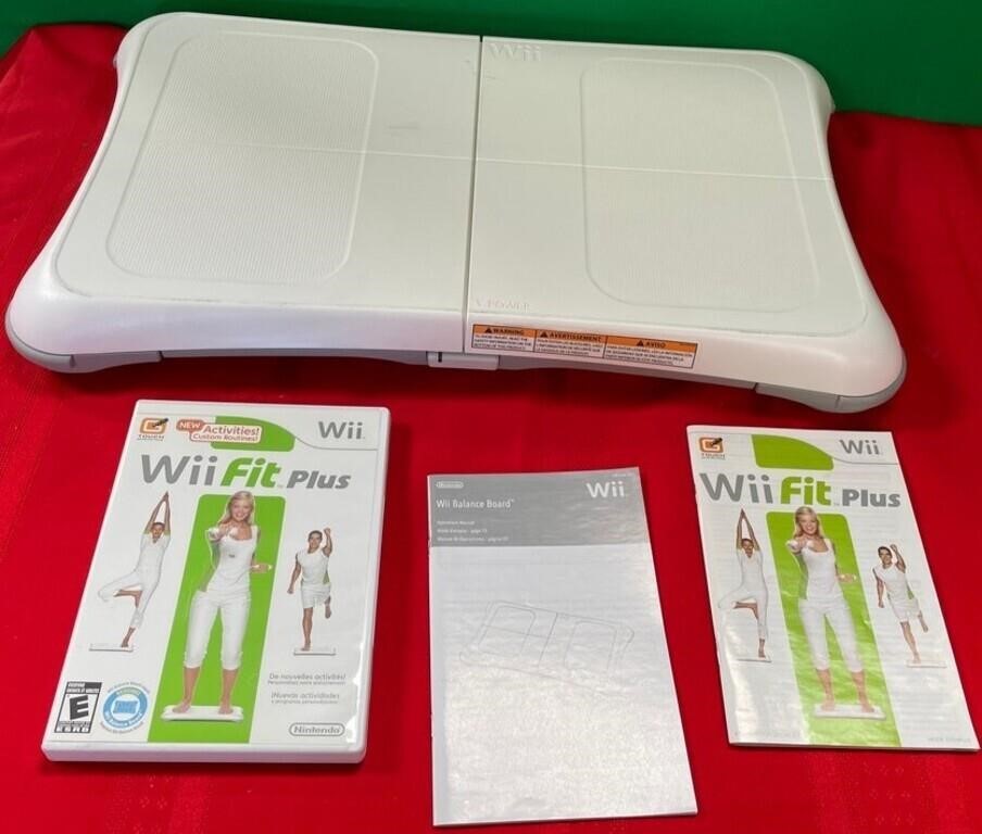 Z - Wii BALANCE BOARD & Wii FIT PLUS (P50)