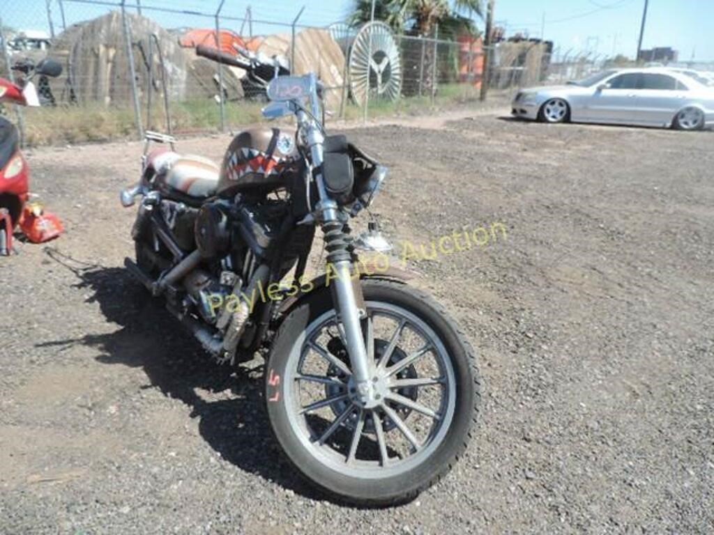 1997 Harley111 XL 883 1HD4CAM11VY208543 Gold
