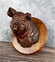 Sandy Scott Corn Fed Pig Hog Bronze