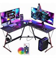 ($149) BEXEVUE Gaming Desk with Power Outl