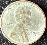1943-S Lincoln Wheat Penny - Steel Penny
