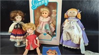 Vintage Ginny , Penny Brite & Apple Cheeks Dolls