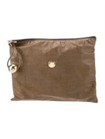 Fendi Vintage Brown Cosmetic Pouch
