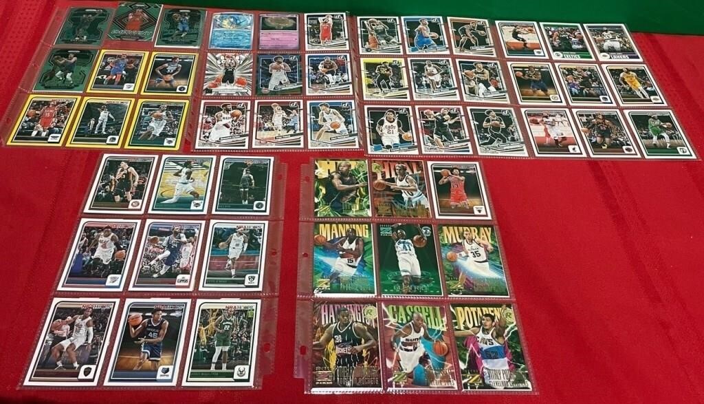 Z - LOT OF COLLECTIBLE BASKETBALL CARDS (F33)