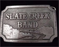 Slate Creek Band Belt Buckle