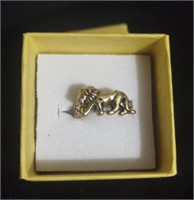 Gold Lion Ring