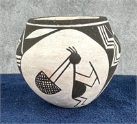Mary Lewis Acoma Pueblo Indian Pot