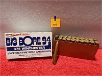 Winchester Big Bore 94 375 Win Mag 200gr SP 20rnds