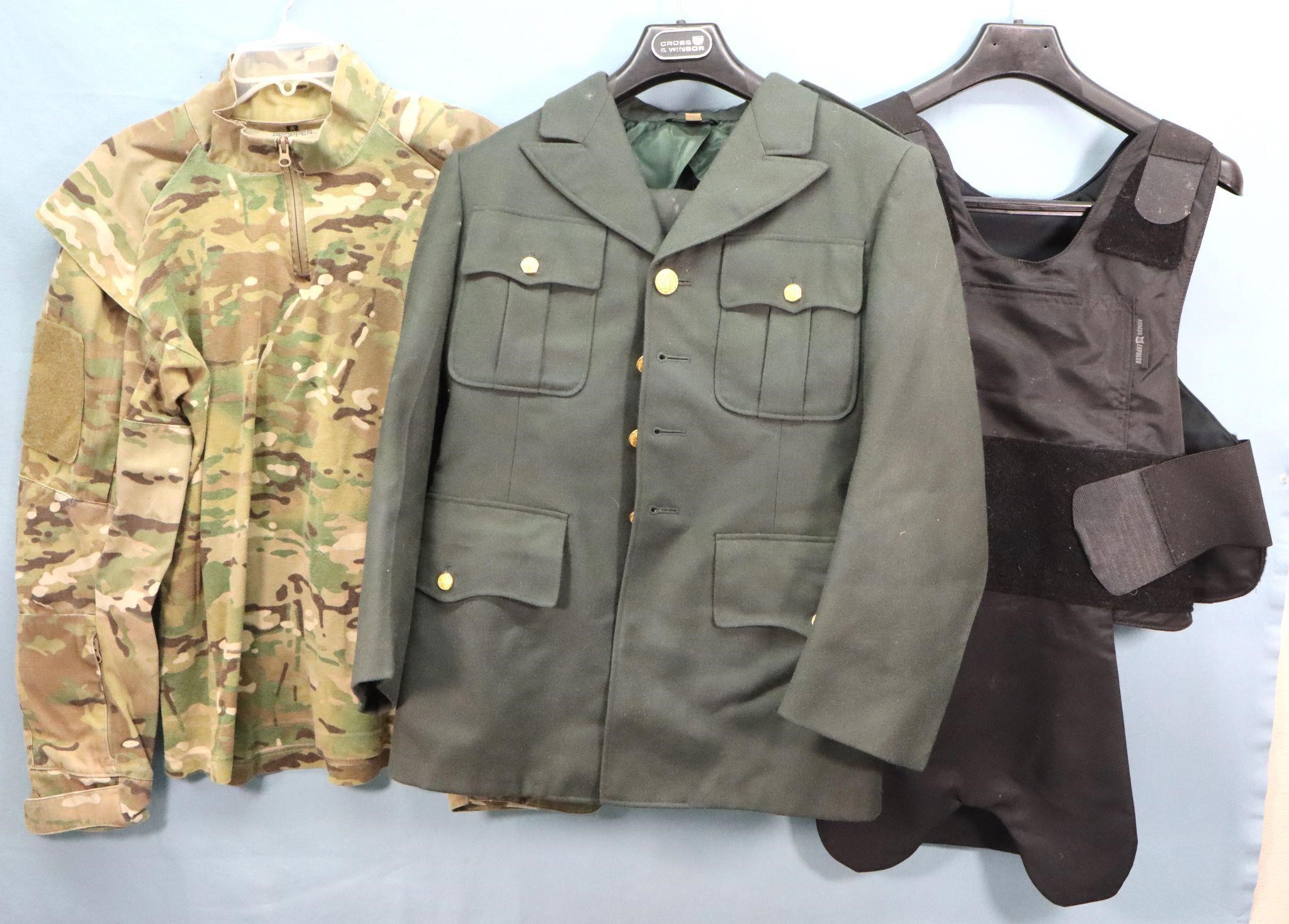 Military Uniform, Shirt, Vest, Nylon Flag
