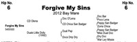 Forgive My Sins 2012 Bay Mare