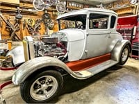 1928 Ford Model A 5 Window Coupe