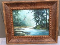 Johanna Obeck Maury River Woodies Oils on Canvas