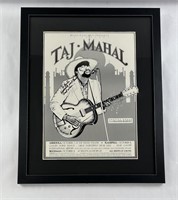 Monte Dolack Taj Mahal Signed Concert Poster