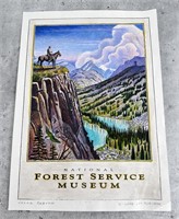 Monte Dolack Forest Service Museum Painting
