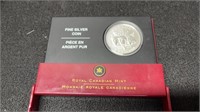 2005 Canadian 5 Dollar Fine Silver Coin 1oz, 60th