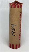 Of) 1934 wheat pennies roll