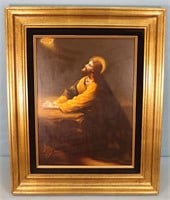 SANTORSOLA Religious Painting on Canvas