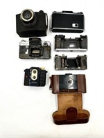 Collection of 7 20th Century Cameras